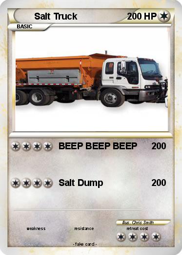 Pokemon Salt Truck