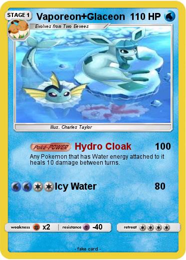 Pokemon Vaporeon+Glaceon