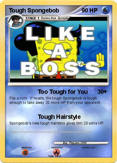 Pokemon Tough Spongebob