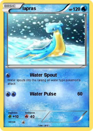 Pokemon lapras