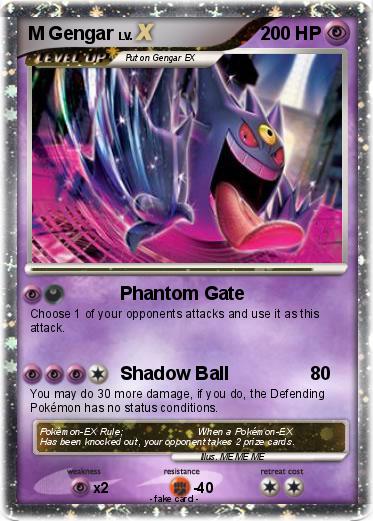 Pokemon M Gengar