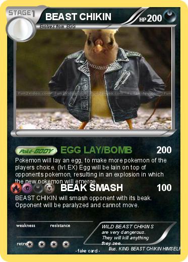 Pokemon BEAST CHIKIN