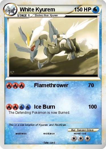 Pokemon White Kyurem
