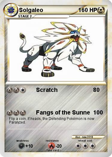 Pokemon Solgaleo