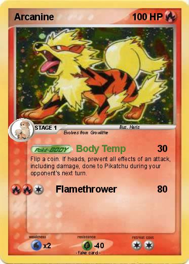 Pokemon Arcanine