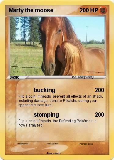 Pokemon Marty the moose
