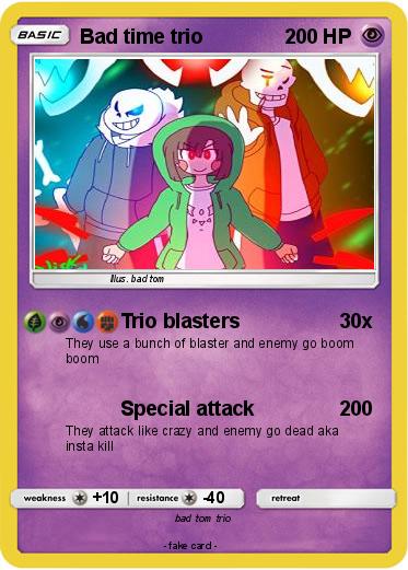 Pokemon Bad time trio