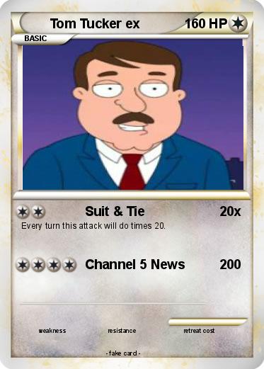 Pokemon Tom Tucker ex