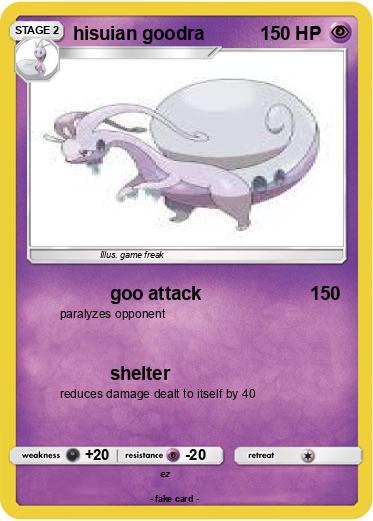 Pokemon hisuian goodra