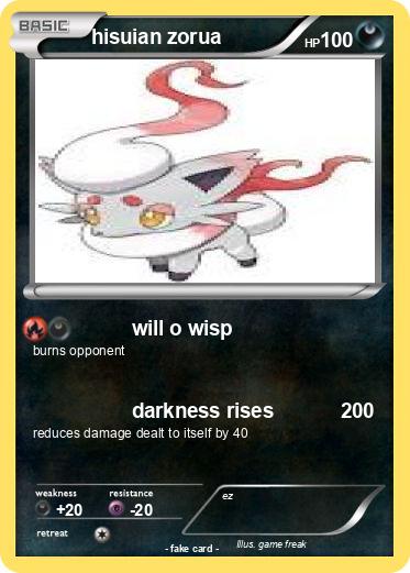 Pokemon hisuian zorua