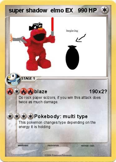 Pokemon super shadow  elmo EX   9