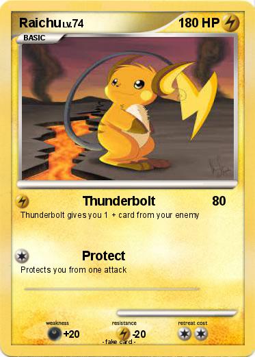 Pokemon Raichu