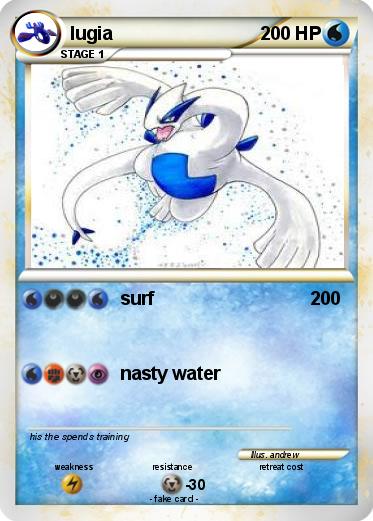 Pokemon lugia