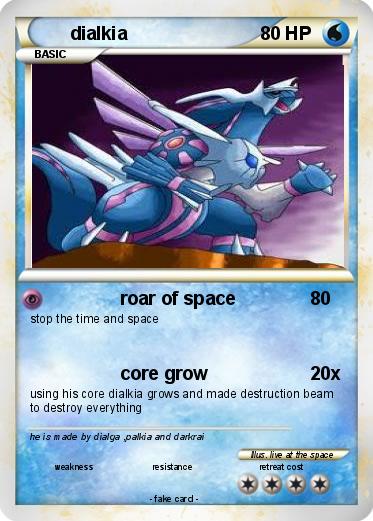 Pokemon dialkia