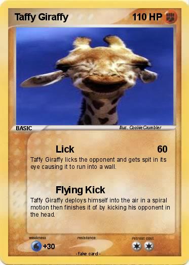 Pokemon Taffy Giraffy
