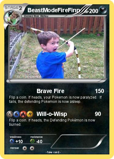 Pokemon BeastModeFireFinn