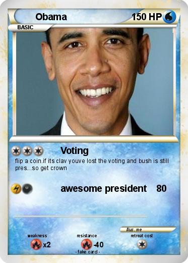 Pokemon Obama