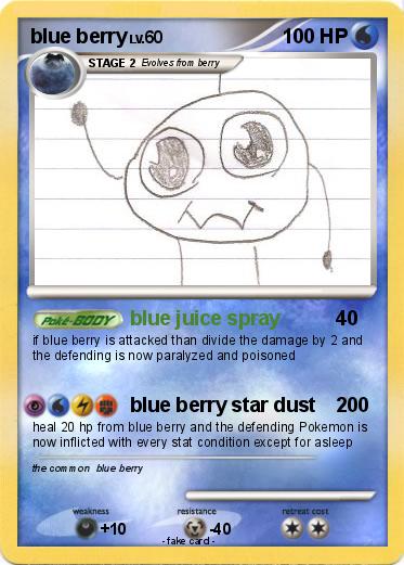 Pokemon blue berry