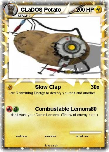 Pokemon GLaDOS Potato
