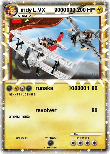 Pokemon indy L.VX      9000000