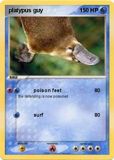 Pokemon platypus guy