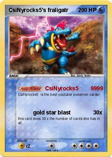 Pokemon CsiNyrocks5's fraligatr