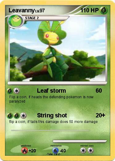 Pokemon Leavanny