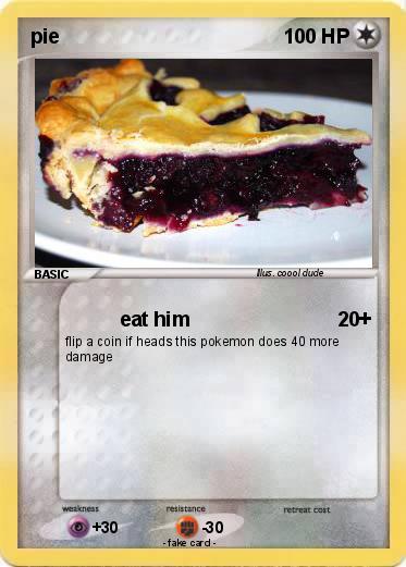 Pokemon pie
