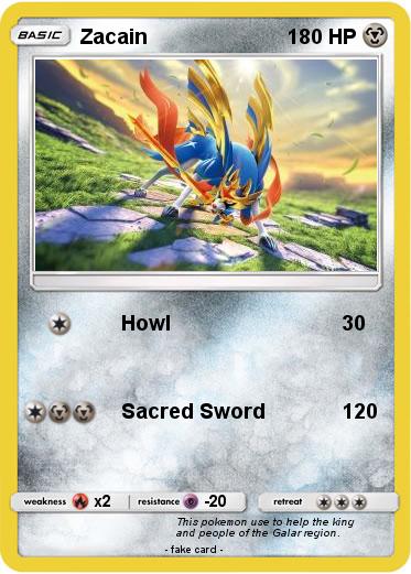 Pokemon Zacain