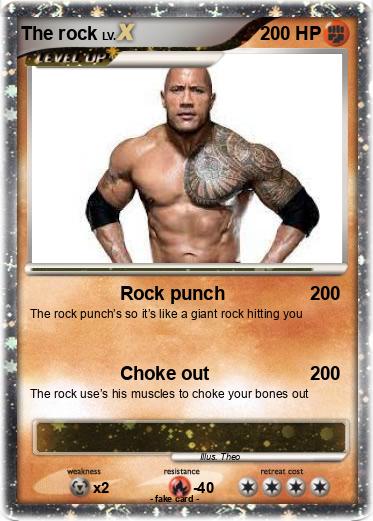 Pokemon The rock