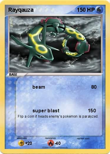 Pokemon Rayqauza