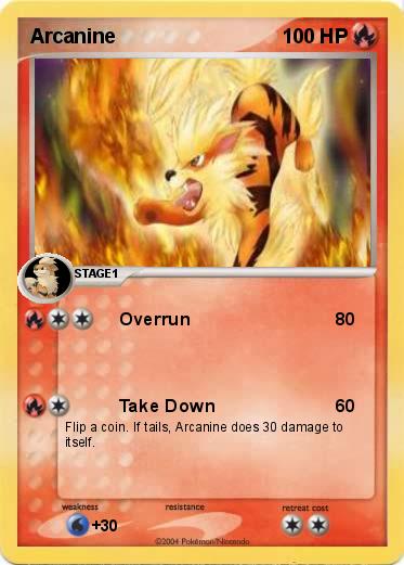 Pokemon Arcanine