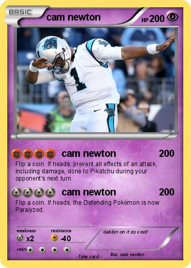 Pokemon cam newton
