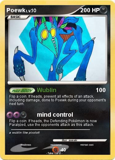 Pokemon Poewk