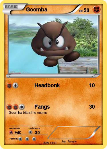 Pokemon Goomba