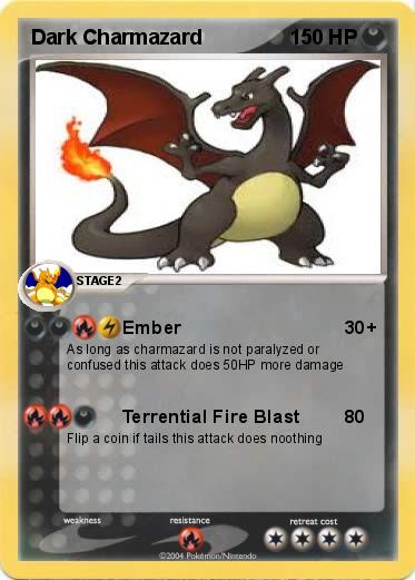 Pokemon Dark Charmazard