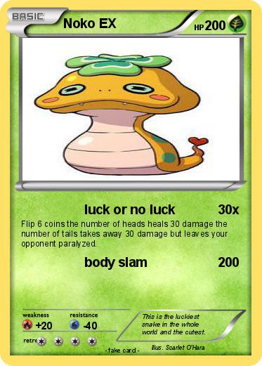 Pokemon Noko EX