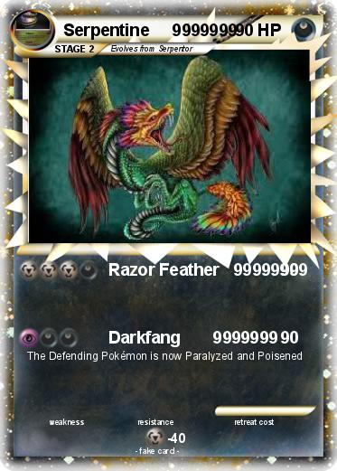 Pokemon Serpentine     9999999