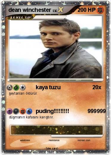 Pokemon dean winchester