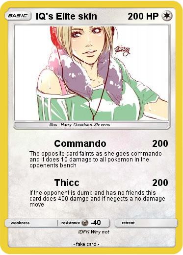 Pokemon IQ's Elite skin