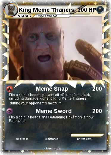 Pokemon King Meme Thaners