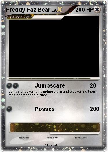 Pokemon Freddy Faz Bear