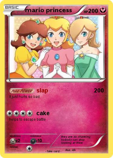 Pokemon mario princess