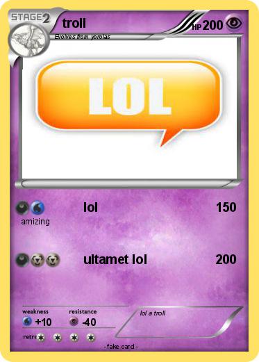 Pokemon troll