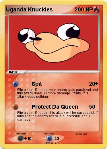 Pokemon Uganda Knuckles