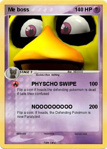 Pokemon Me boss