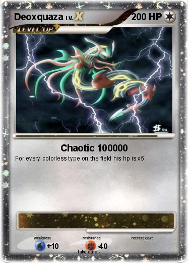 Pokemon Deoxquaza
