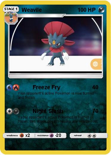 Pokemon Weavile