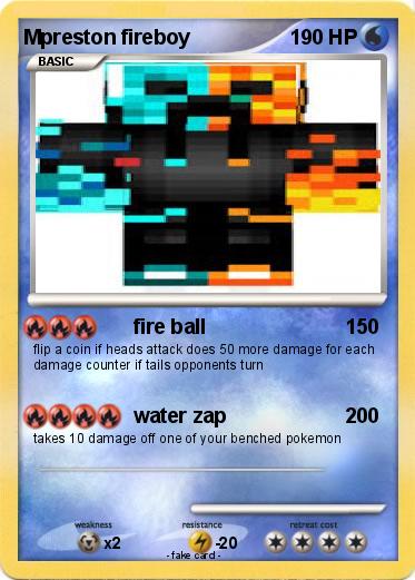 Pokemon Mpreston fireboy