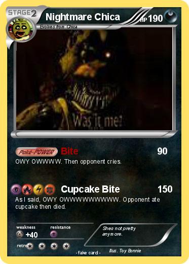 Pokemon Nightmare Chica